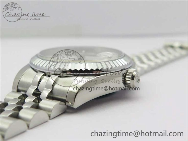 EyeCatching Datejust 31mm 178274 SS GSF Best Edition Silver Stick Markers Dial on SS Jubilee Bracelet SEIKO NH05A 3046