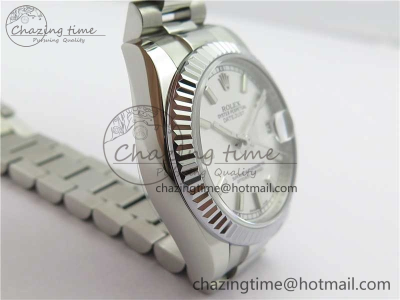 Datejust 31mm 178274 SS GSF Best Edition Silver Stick Markers Dial on SS President Bracelet SEIKO NH05A WrinkleFree 3056