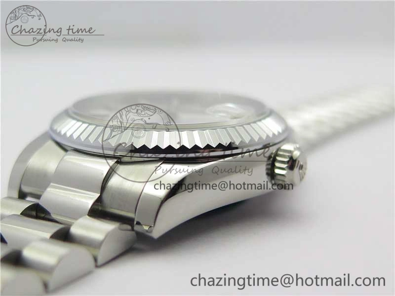 Datejust 31mm 178274 SS GSF Best Edition Silver Stick Markers Dial on SS President Bracelet SEIKO NH05A WrinkleFree 3056
