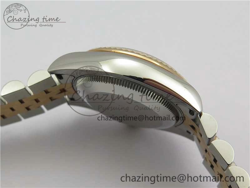 Datejust 31mm 178274 SS RG GSF Best Edition Brown Crystal Markers Dial on SS RG Jubilee Bracelet SEIKO NH05A MultiPurpose 10491