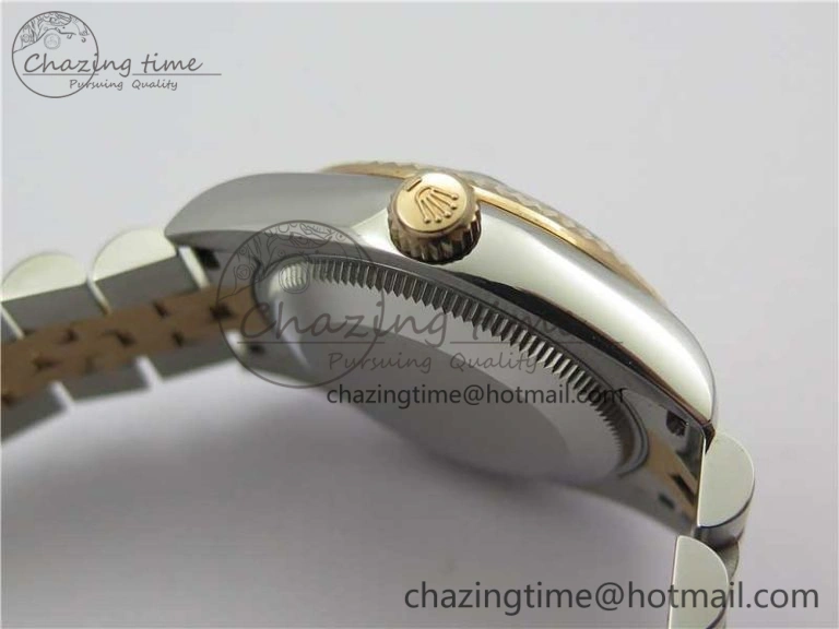 Datejust 31mm 178274 SS RG GSF Best Edition Brown Crystal Markers Dial on SS RG Jubilee Bracelet SEIKO NH05A MultiPurpose 10491