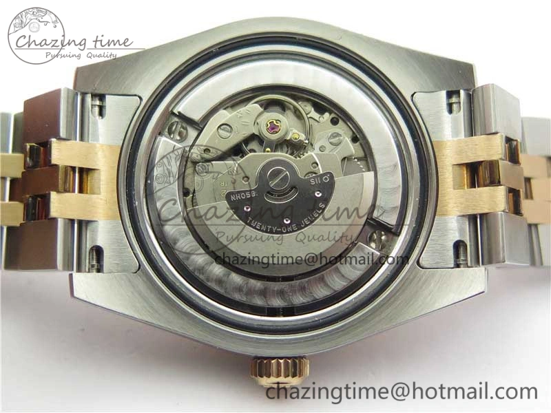 Datejust 31mm 178274 SS RG GSF Best Edition Brown Crystal Markers Dial on SS RG Jubilee Bracelet SEIKO NH05A MultiPurpose 10491