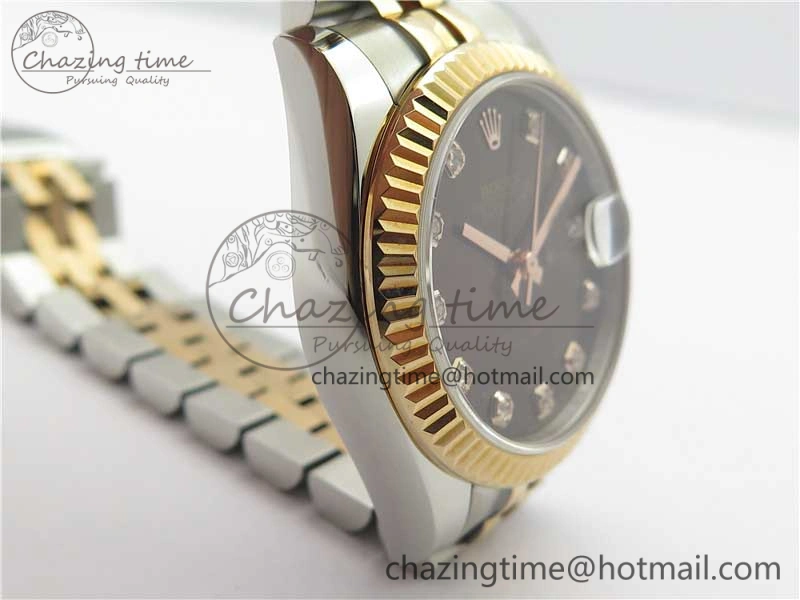 Datejust 31mm 178274 SS RG GSF Best Edition Brown Crystal Markers Dial on SS RG Jubilee Bracelet SEIKO NH05A MultiPurpose 10491