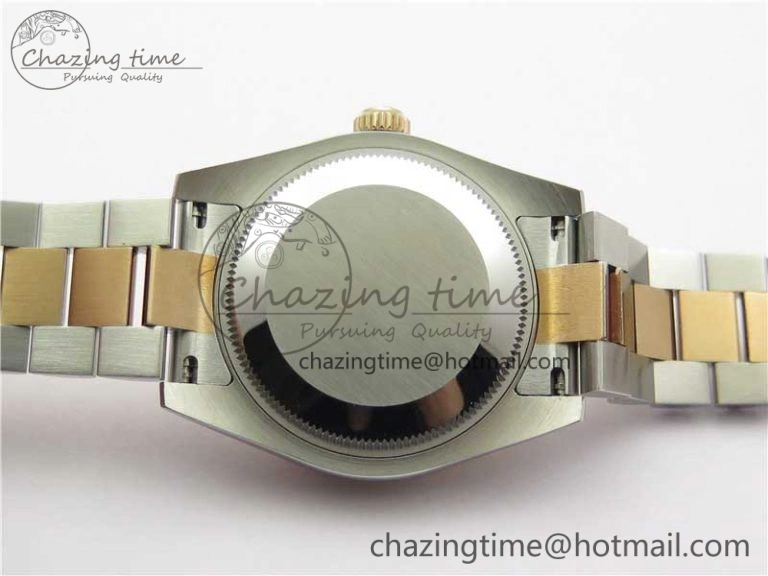 Datejust 31mm 178274 SS RG GSF Best Edition Brown Crystal Markers Dial on SS RG President Bracelet SEIKO NH05A EasyMatch 3050