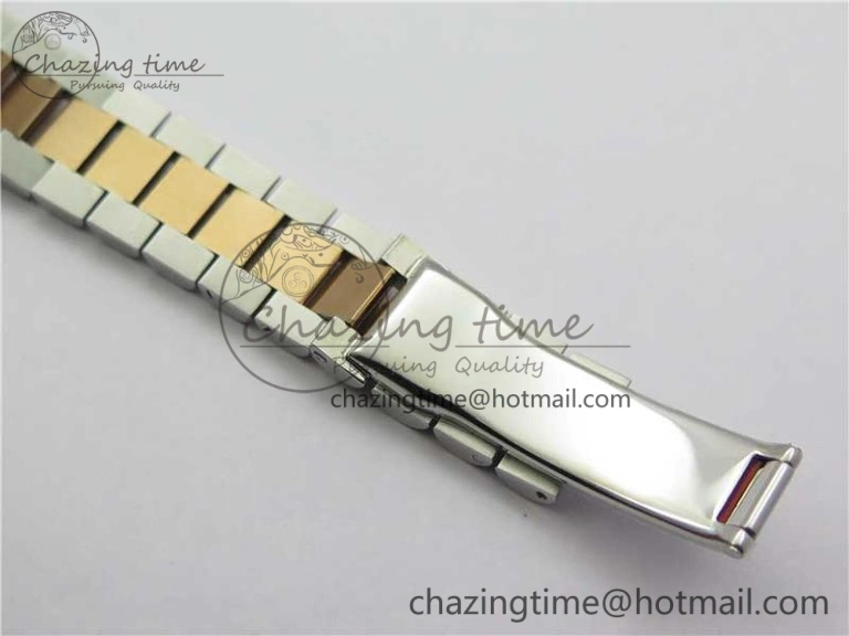 Datejust 31mm 178274 SS RG GSF Best Edition Brown Crystal Markers Dial on SS RG President Bracelet SEIKO NH05A EasyMatch 3050