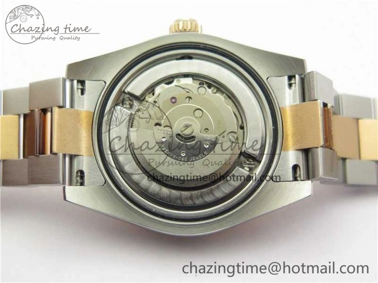Datejust 31mm 178274 SS RG GSF Best Edition Pink Crystal Markers Dial on SS RG President Bracelet SEIKO NH05A OdorResistant 3052