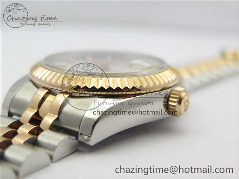 EasyCare Datejust 31mm 178274 SS RG GSF Best Edition Silver Dial on SS RG Jubilee Bracelet SEIKO NH05A 10492