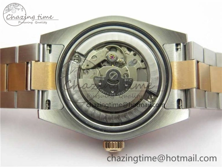 Chic Datejust 31mm 178274 SS RG GSF Best Edition Silver Stick Markers Dial on SS RG President Bracelet SEIKO NH05A 10503