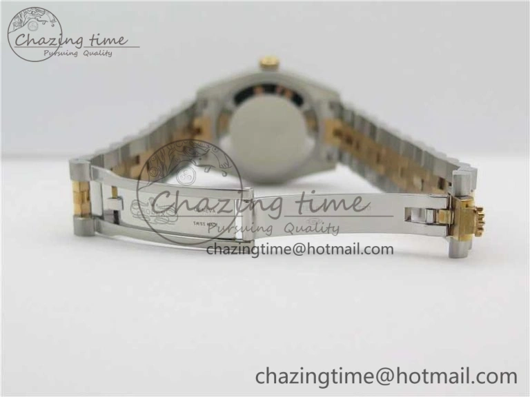 Soft Datejust 31mm 178274 SS RG GSF Best Edition White MOP Crystal Markers Dial on SS RG Jubilee Bracelet SEIKO NH05A 3040