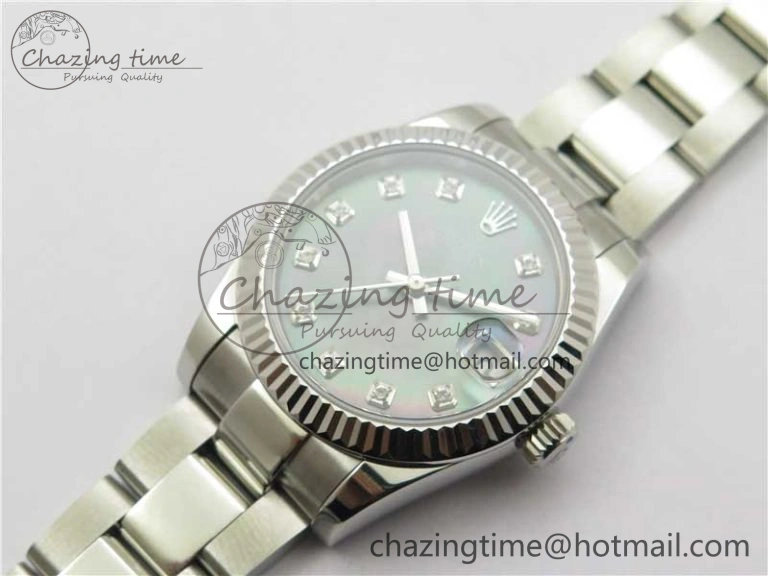 Datejust 31mm 278271 SS BP Maker Best Edition Black MOP Crystal Dial on Oyster Bracelet TimelessDesign 10423