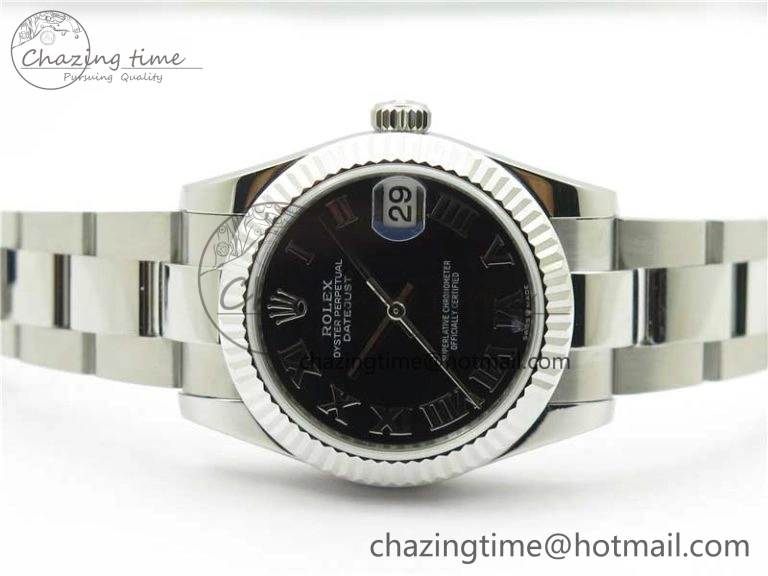 HighPerformance Datejust 31mm 278271 SS BP Maker Best Edition Black Roman Dial on Oyster Bracelet 2754