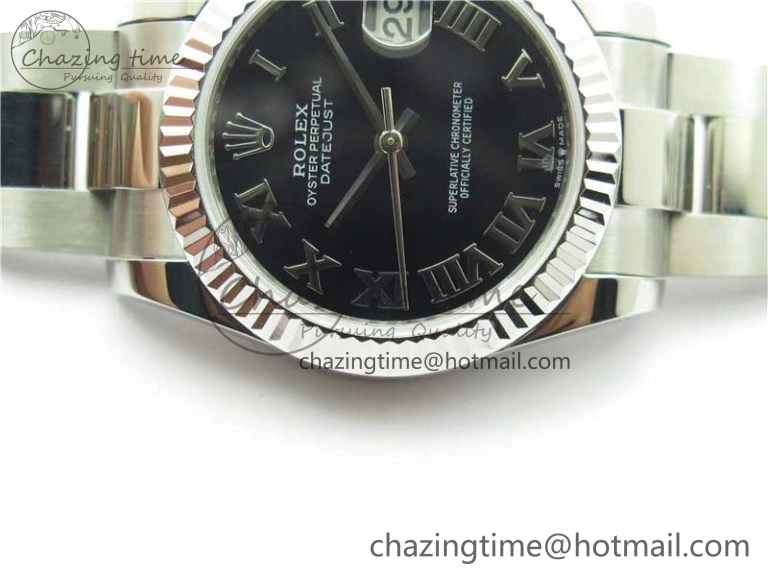 HighPerformance Datejust 31mm 278271 SS BP Maker Best Edition Black Roman Dial on Oyster Bracelet 2754