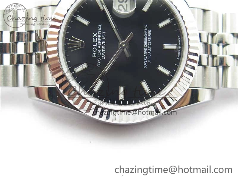 Neat Datejust 31mm 278271 SS BP Maker Best Edition Black Sticks Marker Dial on Jubilee Bracelet 10403