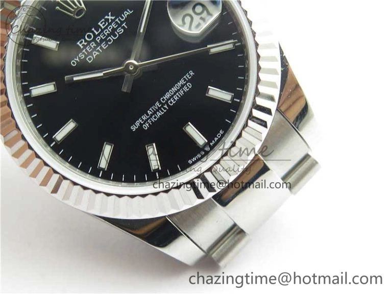 WaterResistant Datejust 31mm 278271 SS BP Maker Best Edition Black Sticks Marker Dial on Oyster Bracelet 2751
