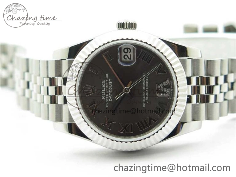HighQuality Datejust 31mm 278271 SS BP Maker Best Edition Gray Roman Dial on Jubilee Bracelet 2744
