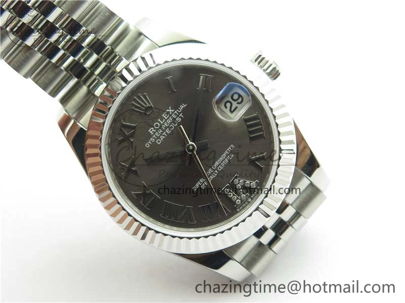 HighQuality Datejust 31mm 278271 SS BP Maker Best Edition Gray Roman Dial on Jubilee Bracelet 2744
