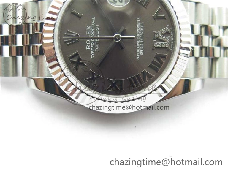 HighQuality Datejust 31mm 278271 SS BP Maker Best Edition Gray Roman Dial on Jubilee Bracelet 2744