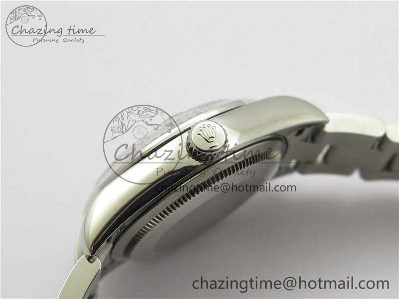 Unique Datejust 31mm 278271 SS BP Maker Best Edition Gray Roman Dial on Oyster Bracelet 10414