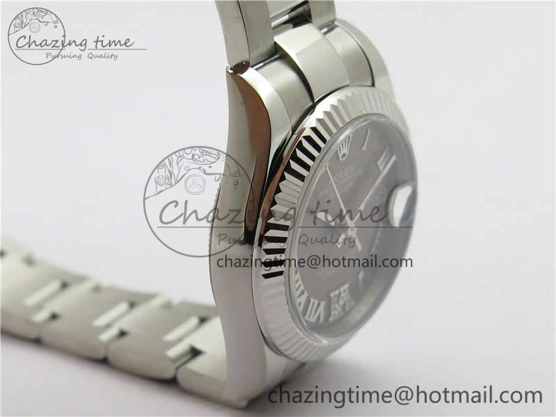 Unique Datejust 31mm 278271 SS BP Maker Best Edition Gray Roman Dial on Oyster Bracelet 10414