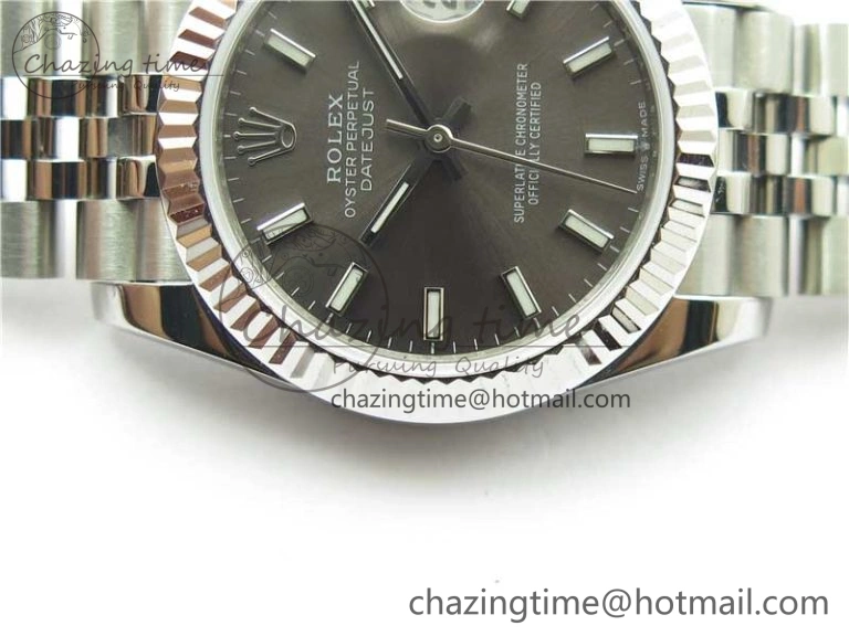 Datejust 31mm 278271 SS BP Maker Best Edition Gray Sticks Marker Dial on Jubilee Bracelet Practical 10398