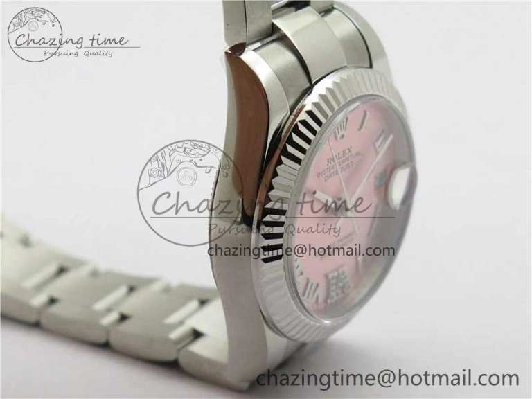 Sophisticated Datejust 31mm 278271 SS BP Maker Best Edition Pink Roman Dial on Oyster Bracelet 10416