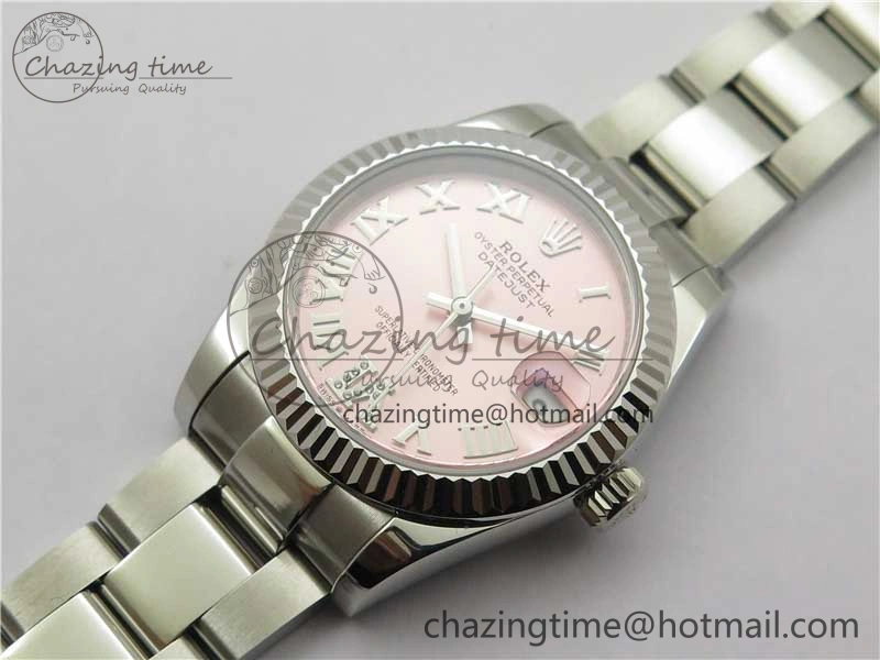 Sophisticated Datejust 31mm 278271 SS BP Maker Best Edition Pink Roman Dial on Oyster Bracelet 10416