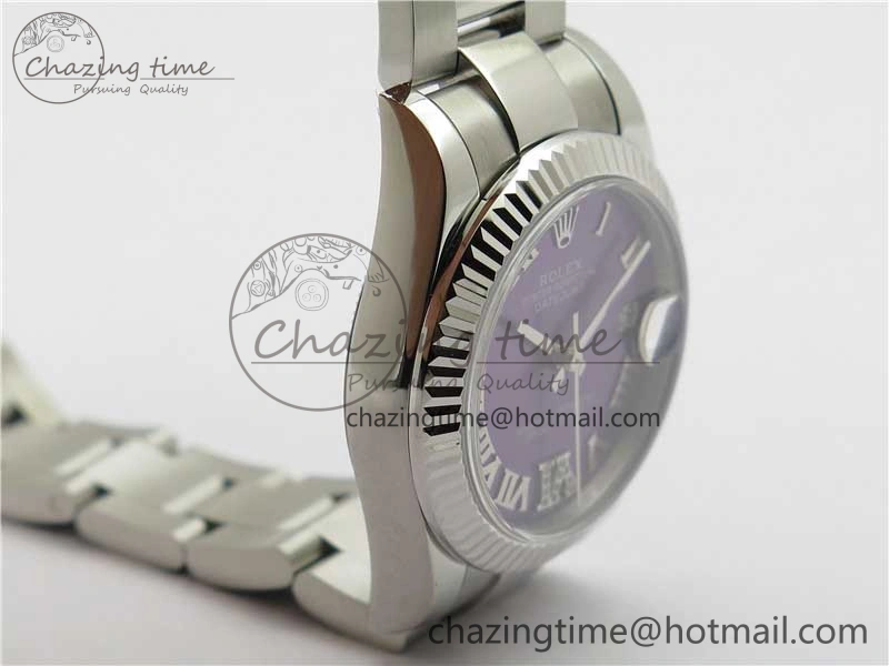 AllSeason Datejust 31mm 278271 SS BP Maker Best Edition Purple Roman Dial on Oyster Bracelet 10419