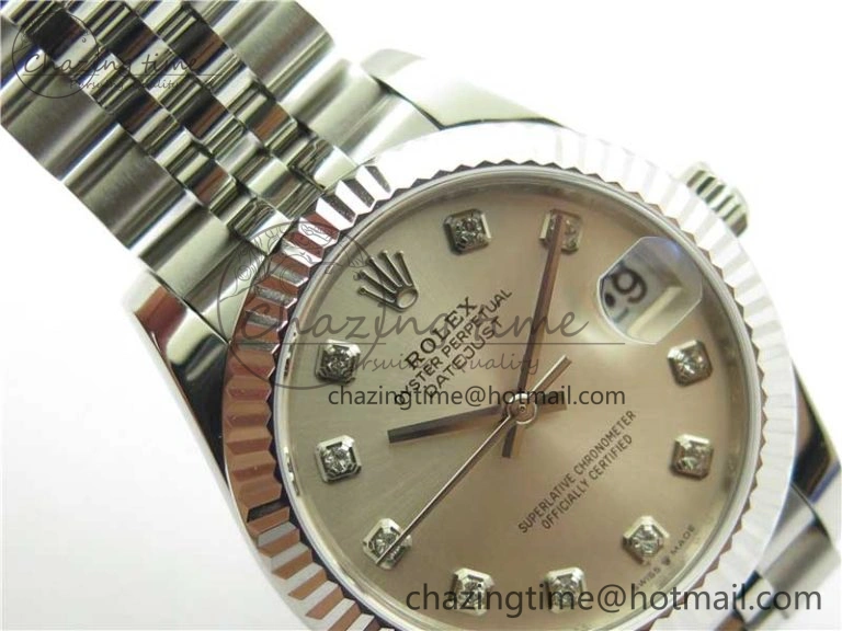 Functional Datejust 31mm 278271 SS BP Maker Best Edition Silver Crystal Dial on Jubilee Bracelet 10410