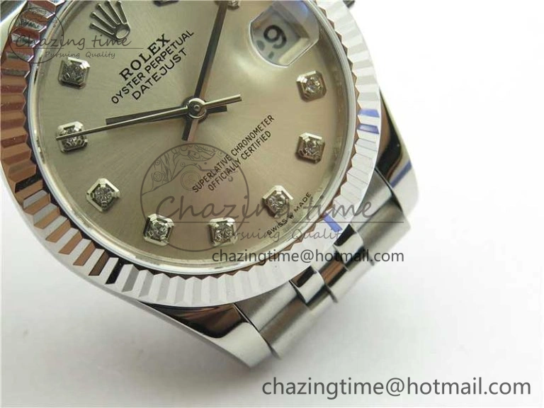 Functional Datejust 31mm 278271 SS BP Maker Best Edition Silver Crystal Dial on Jubilee Bracelet 10410