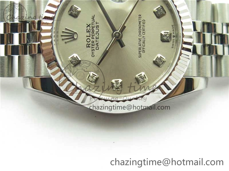 Functional Datejust 31mm 278271 SS BP Maker Best Edition Silver Crystal Dial on Jubilee Bracelet 10410