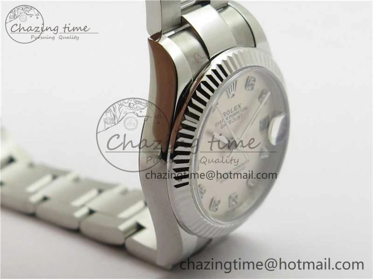 Datejust 31mm 278271 SS BP Maker Best Edition Silver Crystal Dial on Oyster Bracelet Minimalist 10415