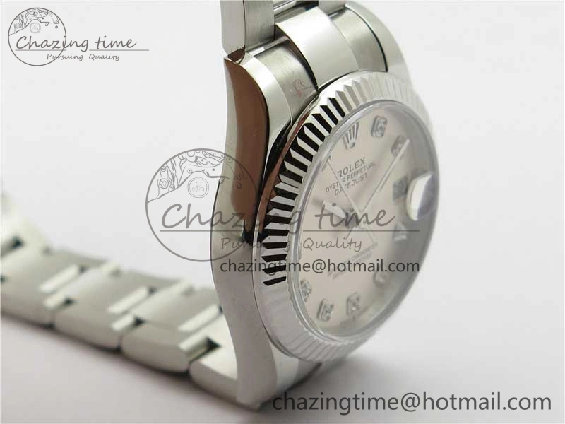 Datejust 31mm 278271 SS BP Maker Best Edition Silver Crystal Dial on Oyster Bracelet Minimalist 10415