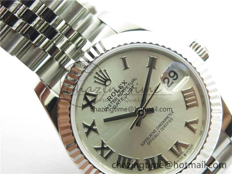 Datejust 31mm 278271 SS BP Maker Best Edition Silver Roman Dial on Jubilee Bracelet TimelessDesign 10409