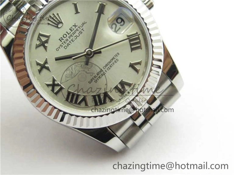 Datejust 31mm 278271 SS BP Maker Best Edition Silver Roman Dial on Jubilee Bracelet TimelessDesign 10409