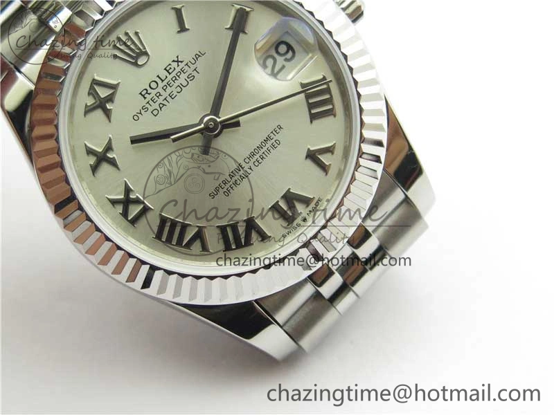 Datejust 31mm 278271 SS BP Maker Best Edition Silver Roman Dial on Jubilee Bracelet TimelessDesign 10409