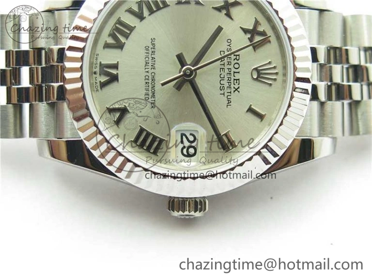 Datejust 31mm 278271 SS BP Maker Best Edition Silver Roman Dial on Jubilee Bracelet TimelessDesign 10409