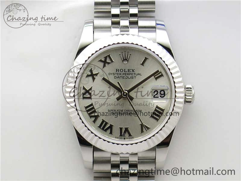 Datejust 31mm 278271 SS BP Maker Best Edition Silver Roman Dial on Jubilee Bracelet TimelessDesign 10409