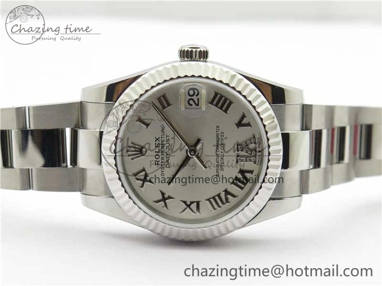 Datejust 31mm 278271 SS BP Maker Best Edition Silver Roman Dial on Oyster Bracelet ComfortFit 10413