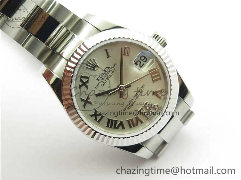 Datejust 31mm 278271 SS BP Maker Best Edition Silver Roman Dial on Oyster Bracelet ComfortFit 10413