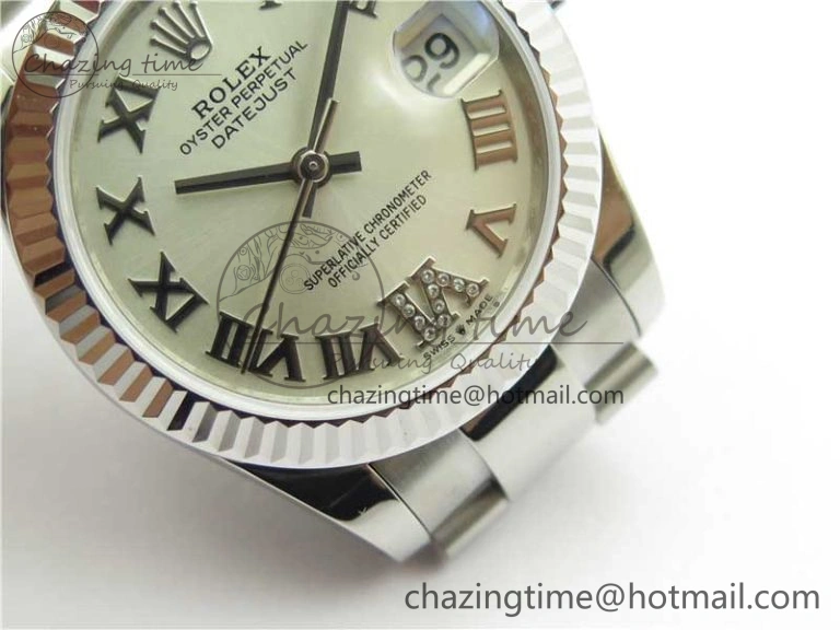 Datejust 31mm 278271 SS BP Maker Best Edition Silver Roman Dial on Oyster Bracelet ComfortFit 10413