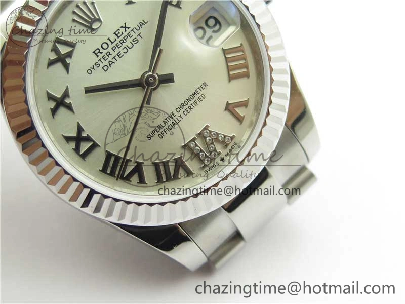 Datejust 31mm 278271 SS BP Maker Best Edition Silver Roman Dial on Oyster Bracelet ComfortFit 10413