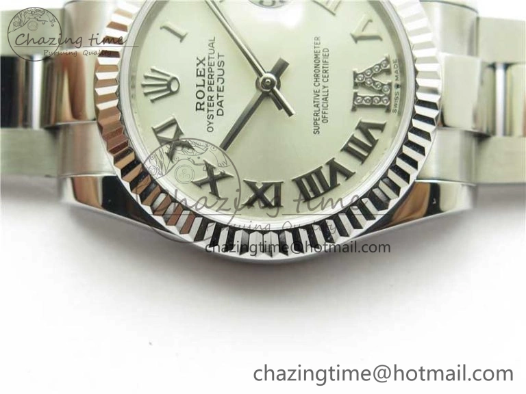 Datejust 31mm 278271 SS BP Maker Best Edition Silver Roman Dial on Oyster Bracelet ComfortFit 10413