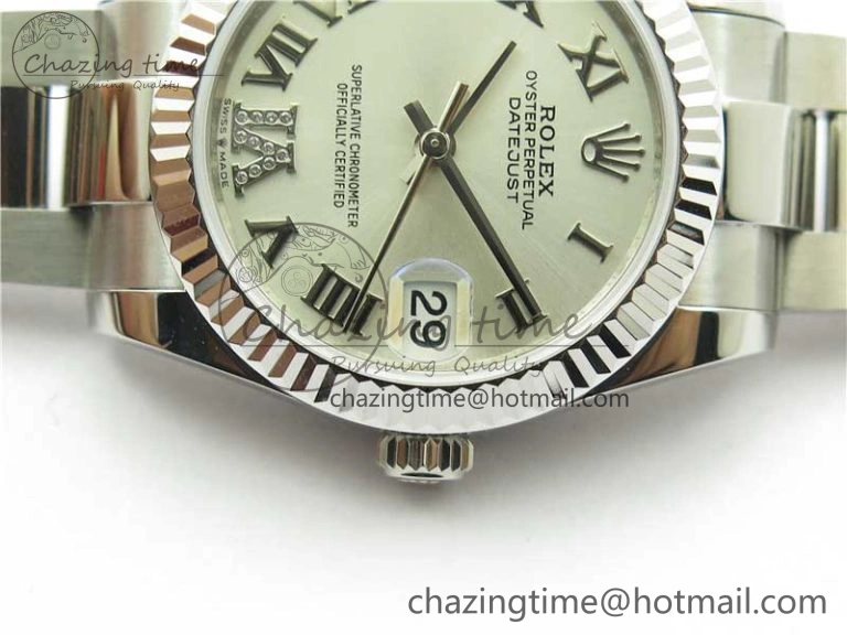 Datejust 31mm 278271 SS BP Maker Best Edition Silver Roman Dial on Oyster Bracelet ComfortFit 10413