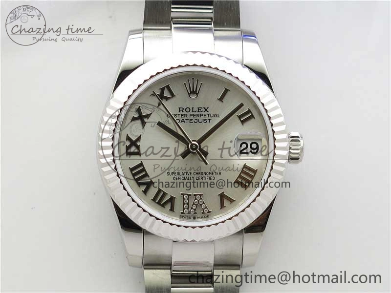 Datejust 31mm 278271 SS BP Maker Best Edition Silver Roman Dial on Oyster Bracelet ComfortFit 10413