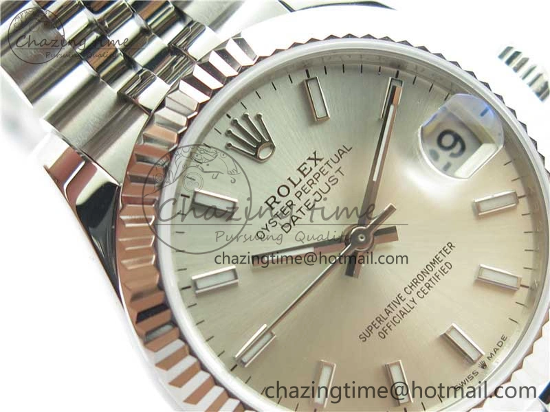 Vibrant Datejust 31mm 278271 SS BP Maker Best Edition Silver Sticks Marker Dial on Jubilee Bracelet 10408