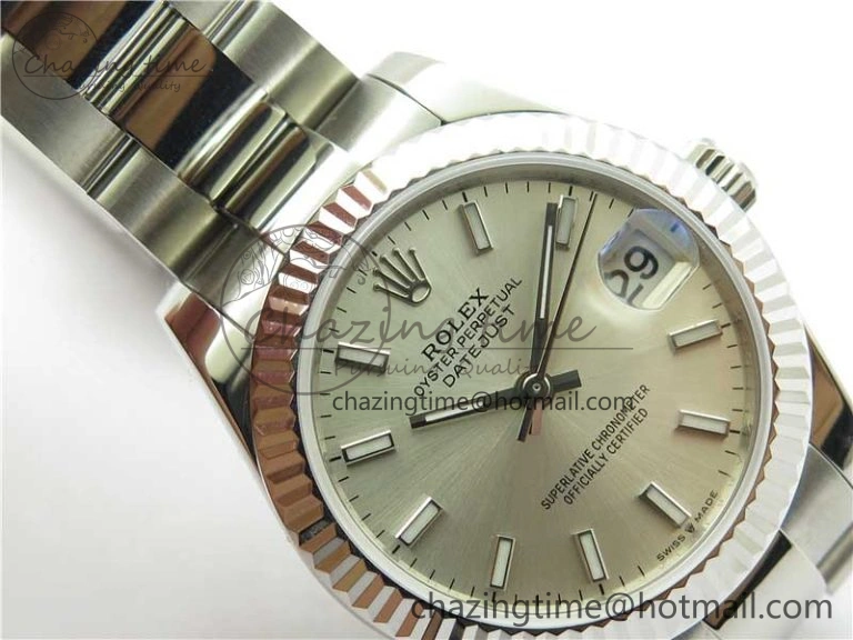 Datejust 31mm 278271 SS BP Maker Best Edition Silver Sticks Marker Dial on Oyster Bracelet ZeroBulk 10401