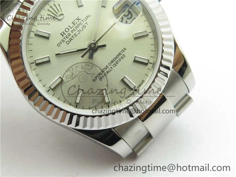 Datejust 31mm 278271 SS BP Maker Best Edition Silver Sticks Marker Dial on Oyster Bracelet ZeroBulk 10401