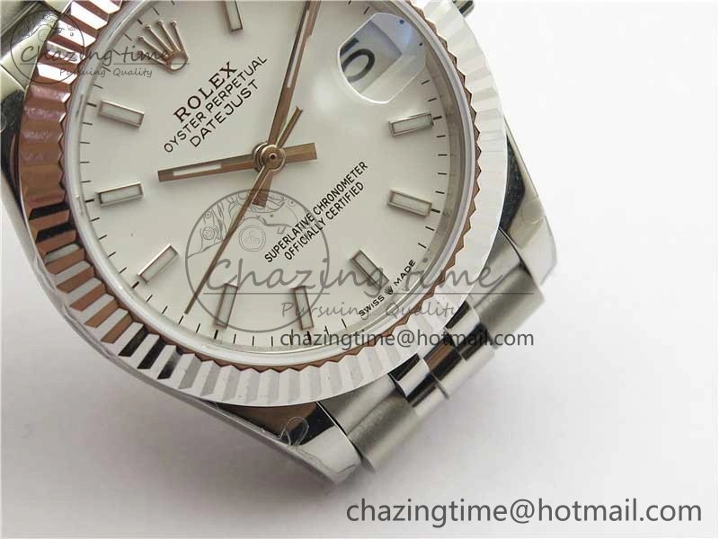 Minimalist Datejust 31mm 278271 SS BP Maker Best Edition White Sticks Marker Dial on Jubilee Bracelet 10406
