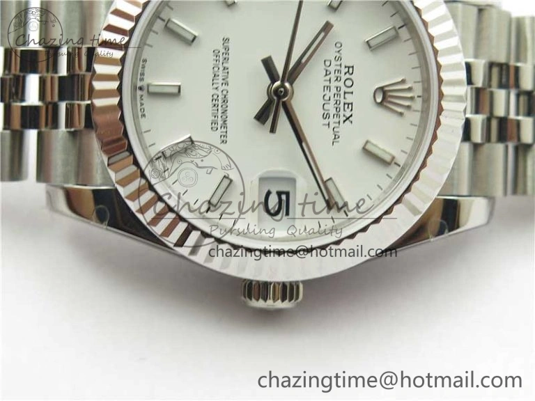 Minimalist Datejust 31mm 278271 SS BP Maker Best Edition White Sticks Marker Dial on Jubilee Bracelet 10406