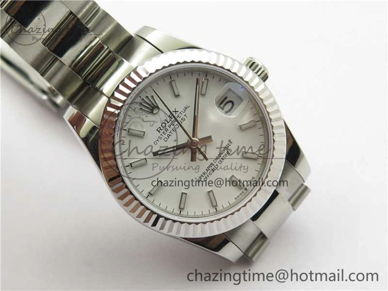 SmartChoice Datejust 31mm 278271 SS BP Maker Best Edition White Sticks Marker Dial on Oyster Bracelet 2757